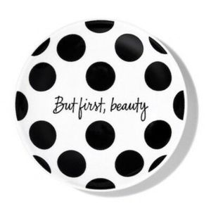 NWT “But First, Beauty!” Dish